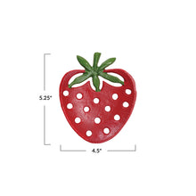 Load image into Gallery viewer, Cast Iron Strawberry Trivet