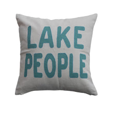 Load image into Gallery viewer, 18" Lake People Pillow