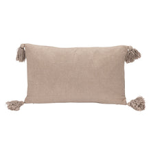 Load image into Gallery viewer, Taupe Lumbar w/ Embroidered Flowers