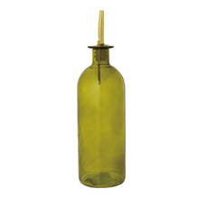 Load image into Gallery viewer, 16oz Olive Glass Oil Cruet