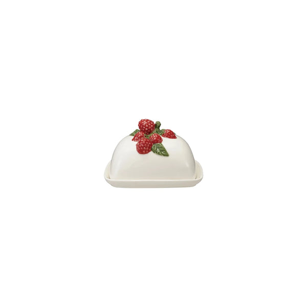 Raspberry Butter Dish
