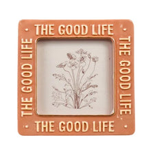 Load image into Gallery viewer, Embossed Stoneware Photo Frame