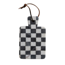 Load image into Gallery viewer, Checkered Marble Cheese Board