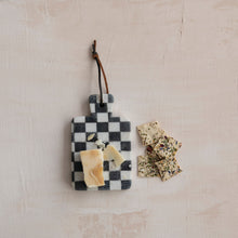 Load image into Gallery viewer, Checkered Marble Cheese Board