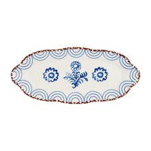 Load image into Gallery viewer, Blue Floral Plate