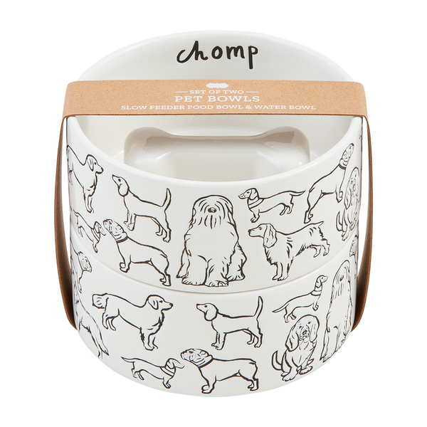 Dog Bowl Set