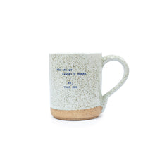 Load image into Gallery viewer, Speckled XO Quote Mugs
