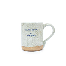 Load image into Gallery viewer, Speckled XO Quote Mugs