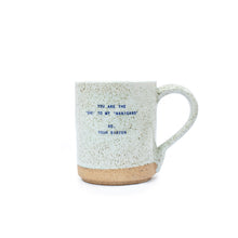 Load image into Gallery viewer, Speckled XO Quote Mugs