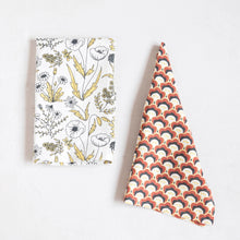 Load image into Gallery viewer, 18x28" Patterned Tea Towel